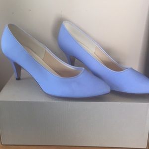 Wedgewood blue pumps - Dyeables